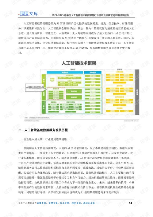 2021-2025年中國人工智能基礎數(shù)據(jù)服務行業(yè)調(diào)研及品牌營銷戰(zhàn)略研究報告